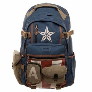 Captain America - Herringbone Backpack