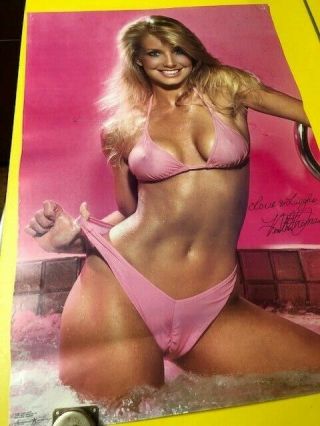 Heather Thomas Poster Pink Bikini Starmaker 2129 1982