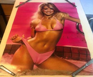 Heather Thomas Vintage 1982 Starmakers Poster Old Stock
