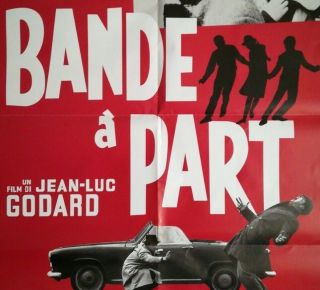 BANDE A PART BAND OF OUTSIDERS Movie Poster 39x55 