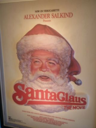 Santa Claus The Movie - Screen On Light Display With Electric Unit