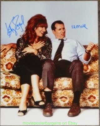 Married With Children Photo 11x14 Autographed By Ed O 