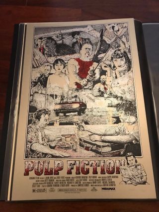 David Welker Art Poster Print Grateful Dead 50 Pulp Fiction Mondo Phish Levi 
