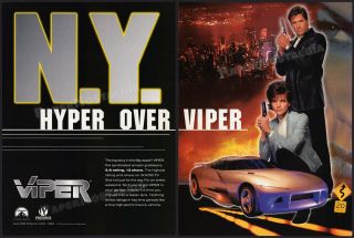 Viper_original 1997 Trade Print Ad / Tv Promo_jeff Kaake_heather Medway_dodge