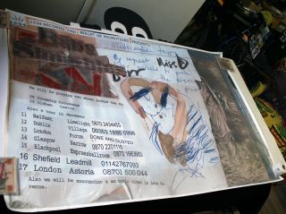 Babyshambles Rare 2004 " 32ndecember " Tour Poster (pete Doherty)