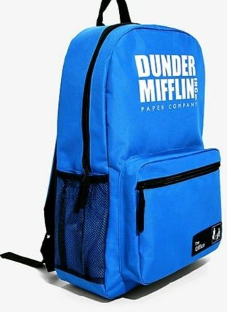 DUNDER MIFFLIN The Office Backpack Bag TV Show Dwight Schrute Michael Scott 4