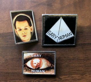 Gary Numan Pin Badges 2