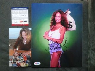 Catherine Bach Hot Signed Dukes Of Hazzard 8x10 Photo Psa/dna Cert Proof