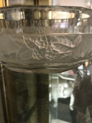 Lalique Crystal Bowl 3