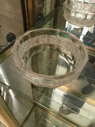 Lalique Crystal Bowl 6