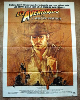 1981 - Indiana Jones - Raiders Of The Lost Ark Movie Poster 1sh Film