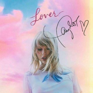 Rare Taylor Swift Autographed Hand Signed Lover Booklet,  Me Cd Single With