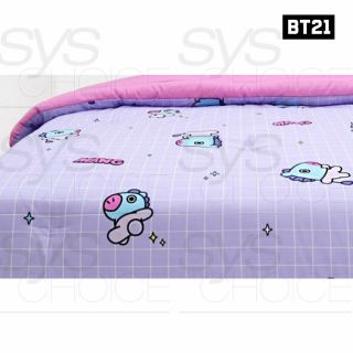 BTS BT21 Official Authentic Goods Cotton Comforter Comic Pop Ver,  Express Ship 5