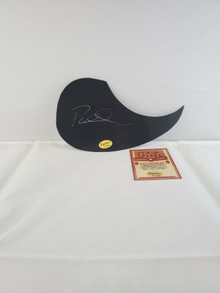 Paul Mccartney Signed Guitar Pick Guard With Great Looking Item 3