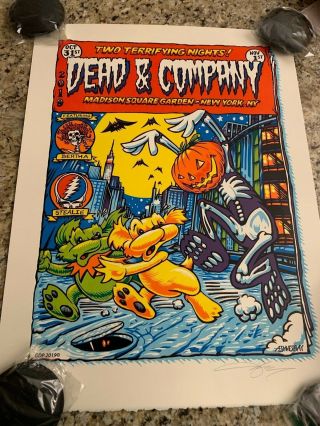 Dead And Company Poster 10/31/2019 Show Edition Wicked Cool A J Masthay S& N