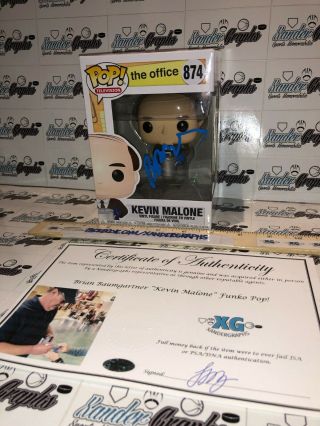 Brian Baumgartner Kevin Malone The Office Signed Autographed Funko Pop - Proof