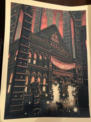218/250 Trey Anastasio Ryman 2019 Show Print Nashville Concert Poster Phish
