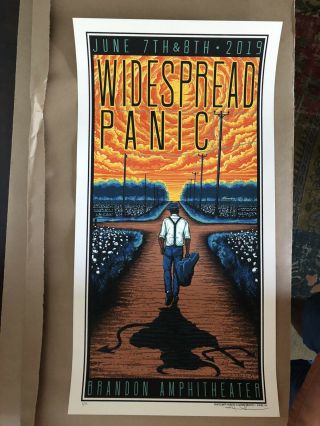 Widespread Panic Brandon Miss Poster Signed/numbered Artist Edition