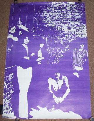 Deep Purple Stunning U.  K.  Promo - Concert Poster For Brick House Theatre Hull 1971