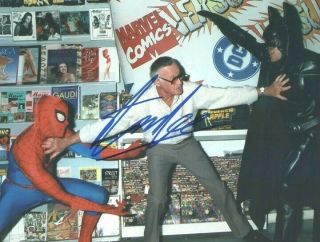 Stan Lee Signed Autographed 8x10 Photo Legendary Spider - Man Creator Marvel W/coa