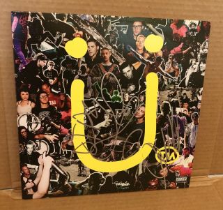Jack Ü Signed Autographed Vinyl Lp Record Skrillex Diplo U Yellow Colored