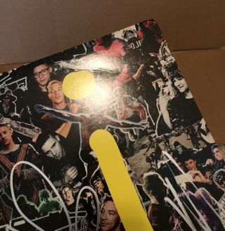 Jack Ü Signed Autographed Vinyl LP Record Skrillex Diplo U Yellow Colored 5