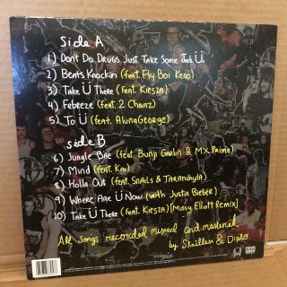 Jack Ü Signed Autographed Vinyl LP Record Skrillex Diplo U Yellow Colored 8