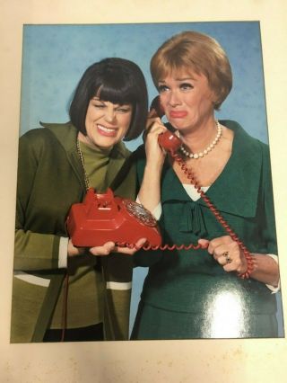 Photo Tv Guide Mothers - In - Law Eve Arden Kaye Ballard 11x14 Telephone Red 60s