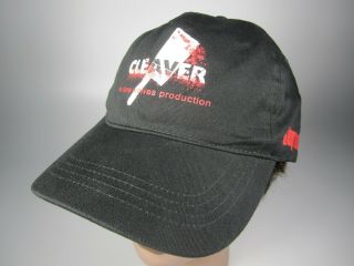 The Sopranos Tv Show Hbo Limited Edition Cleaver Hat Cap Black Htf