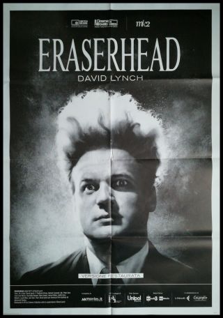 Eraserhead Movie Poster 39x55 " 2sh Italian David Lynch