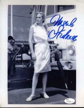 Ursula Andress Hand Signed Jsa 8x10 Photo Autograph Authentic