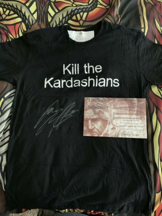 Stage Worn Kill The Kardashian’s Shirt From Final Slayer Show In Sofia,  Bulgaria