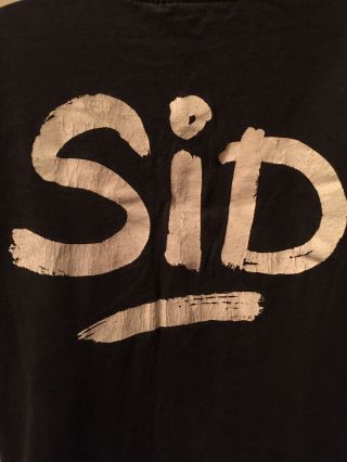 Sid Vicious Vintage XL Shirt - Sex Pistols 4