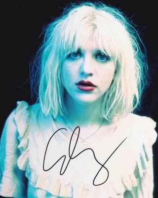 Courtney Love In - Person Authentic Autographed Photo Sha 12281
