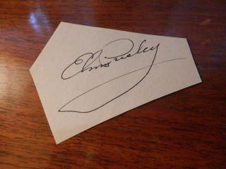 Elvis Presley Signed Vintage Signature Very Rare