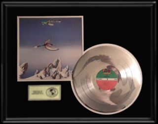 Yes Yesshows Gold Record Platinum Disc Lp Album Non Riaa