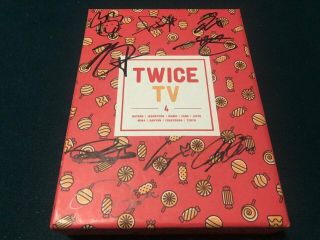Twice [twice Tv4] All Member Signed Promo Album