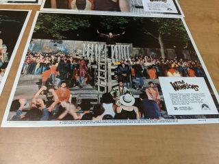 THE WARRIORS 1979 LOBBY CARDS.  7 cards total Walter Hill Michael Beck 4