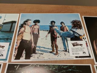 THE WARRIORS 1979 LOBBY CARDS.  7 cards total Walter Hill Michael Beck 5