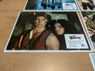THE WARRIORS 1979 LOBBY CARDS.  7 cards total Walter Hill Michael Beck 8