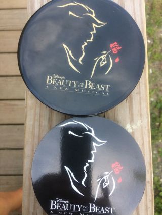 Broadway Show Coasters - Set Of 12 - Beauty And The Beast/phantom Of The Opera/cats