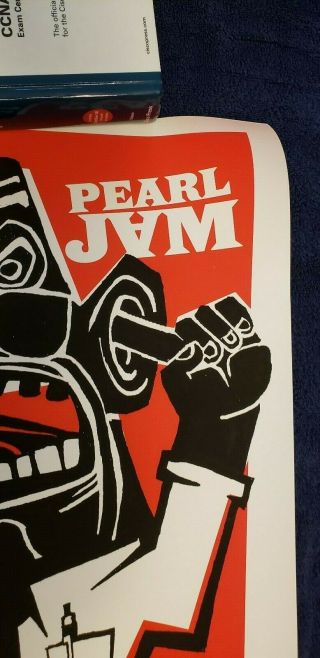 2003 Pearl Jam Camden,  NJ / Philadelphia Concert Poster - Ames 4