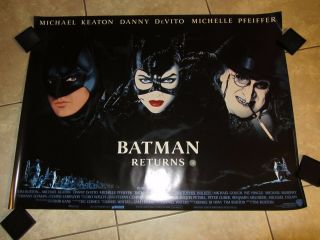 Batman Returns Movie Poster - Michael Keaton,  Tim Burton - 30 X 40 Inches