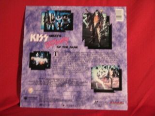 Kiss Meets The Phantom Of The Park Worldvision Laserdisc LD RARE JAPAN IMP 1986 2