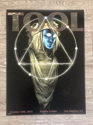Tool Concert Poster 11/20/2019 Staples Center Los Angeles Limited Edition