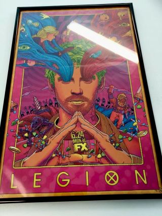 Fx Marvel Legion Season 3 Posters (2) 11” X 17” Authentic Double Sided And Matted