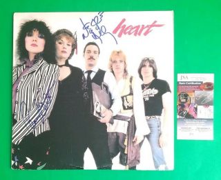 Ann And Nancy Wilson Signed Heart Greatest Hits Live 2 Lp Album With Jsa Psa