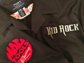 Nhra Doug Kalitta Top Fuel Nitro Dragster Kid Rock Drag Racing Crew Shirt Jersey