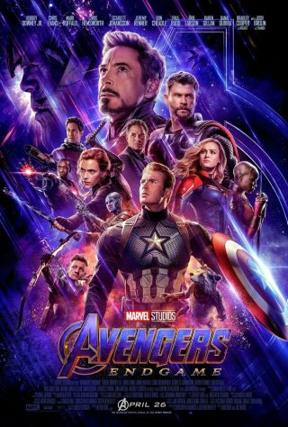 Avengers Endgame 27x40 Theater Double Sided Movie Poster