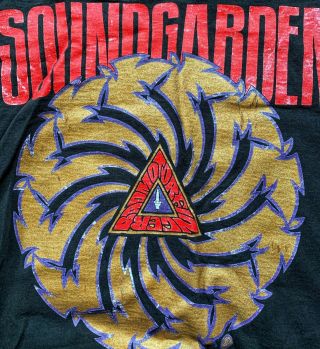 Soundgarden Badmotorfinger Promotional A&m Records T - Shirt Tee 1991